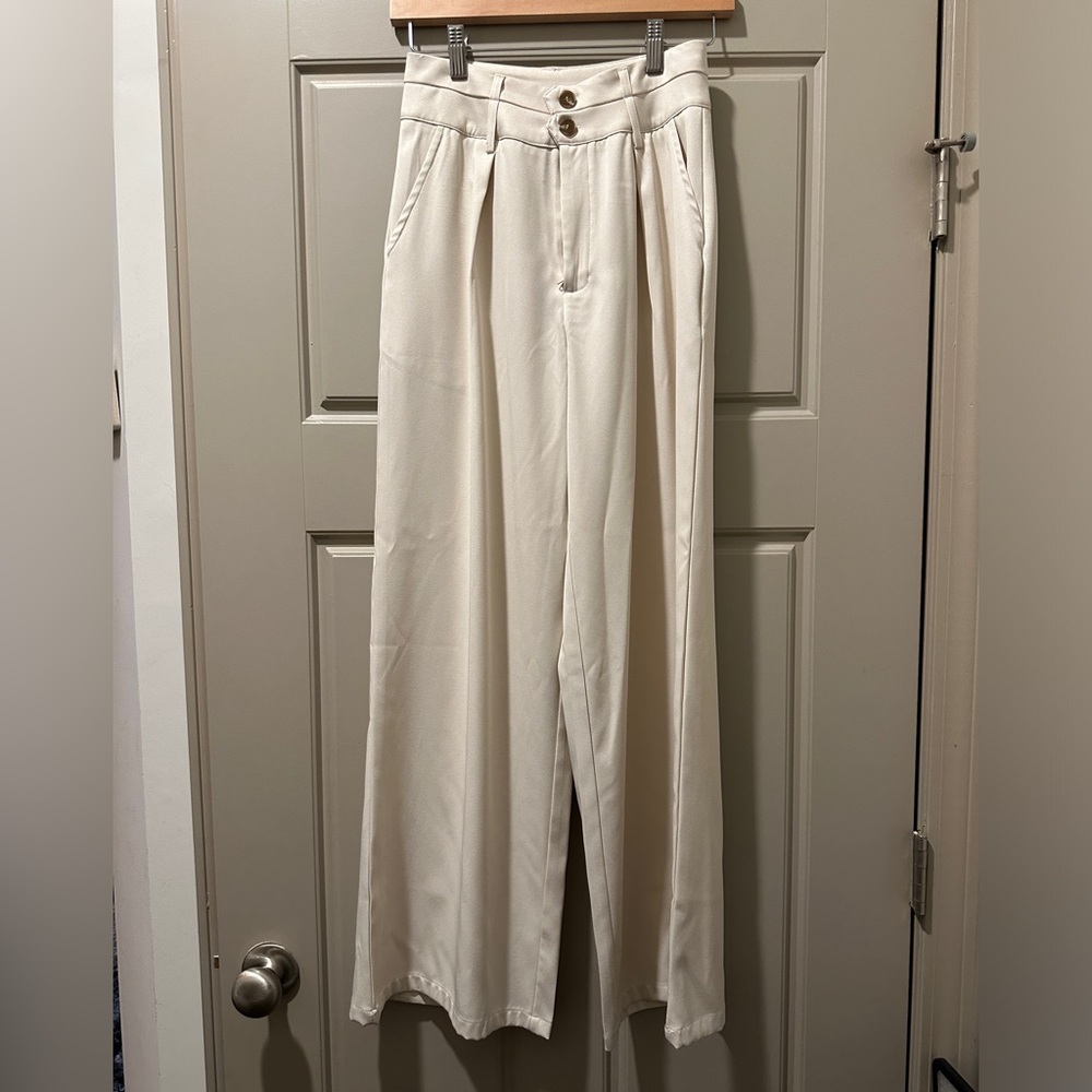Cider Mid-rise Wide Leg Trouser